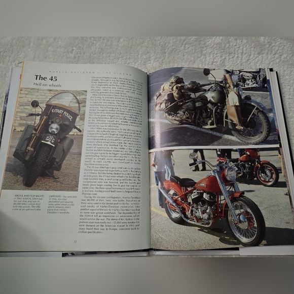 Harley-Davidson The Legend By Grant Leonard Coffee Table Book - Picture 6 of 16